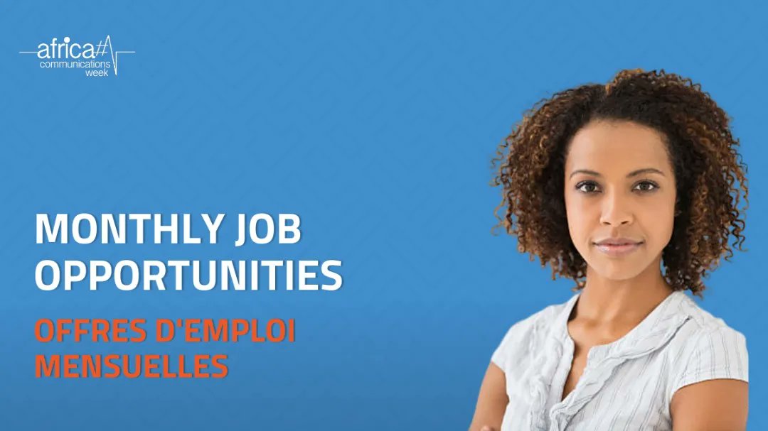 AfricaCommsWeek's tweet photo. They are hiring! #ACWeek https://t.co/0P511sDGZm