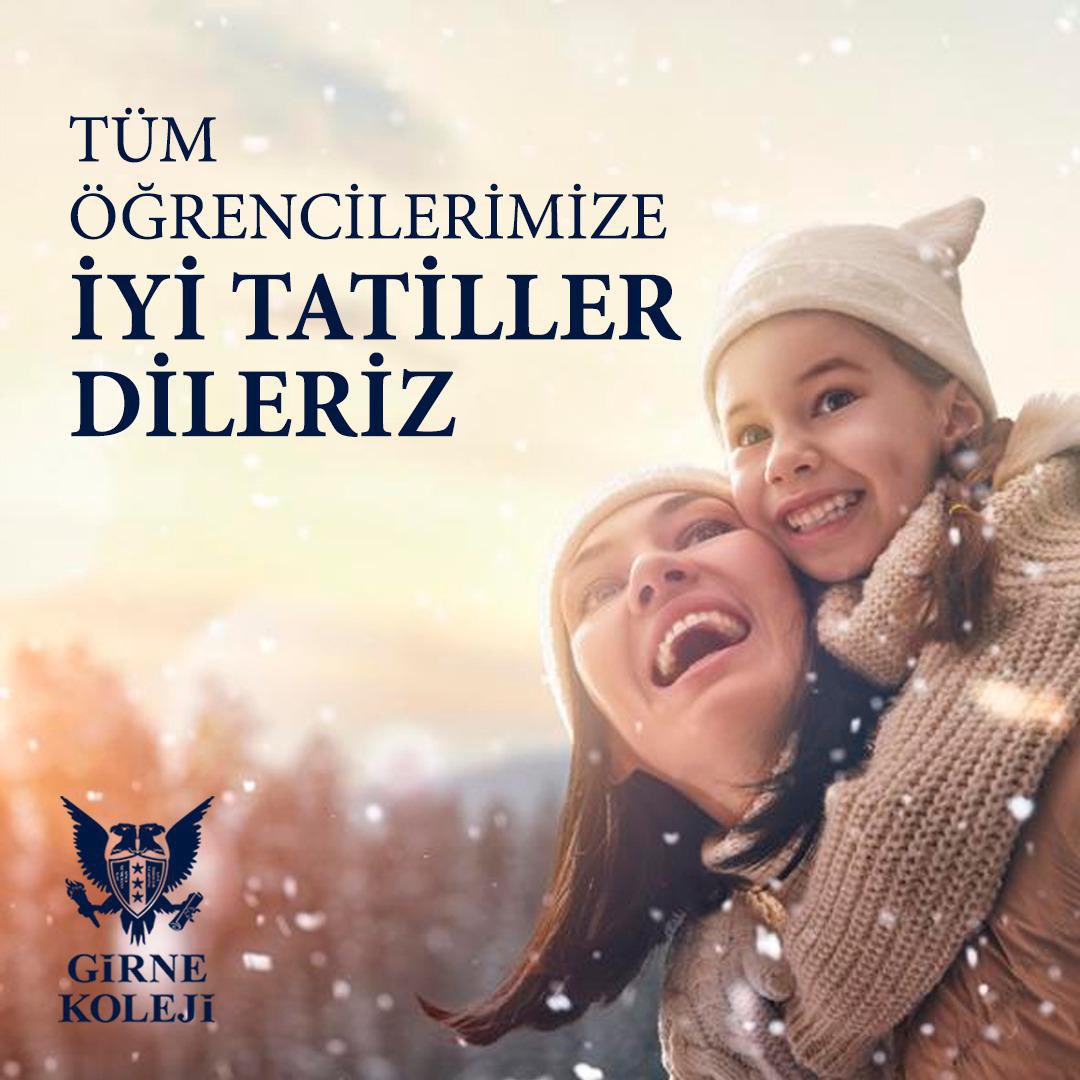 Tüm öğrencilerimize iyi tatiller dileriz. #GirneKoleji #DünyanınKapılarıSanaAçık