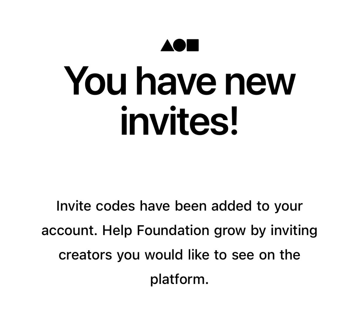 dreamsignaI's tweet photo. Another #FNDInvite Giveaway!
To Enter
1. ✅Follow @fotogredients &amp; @dreamsignaldao 
2. ✅Join Discord→https://t.co/W0UdOdbMDh (and check announcements to post entries)
3. 📸Post Proofs below.
#FNDInvite #foundationinvites #foundation #invitegiveaway
#FND #FoundationNFT #NFTs https://t.co/KpxnUt2g0t