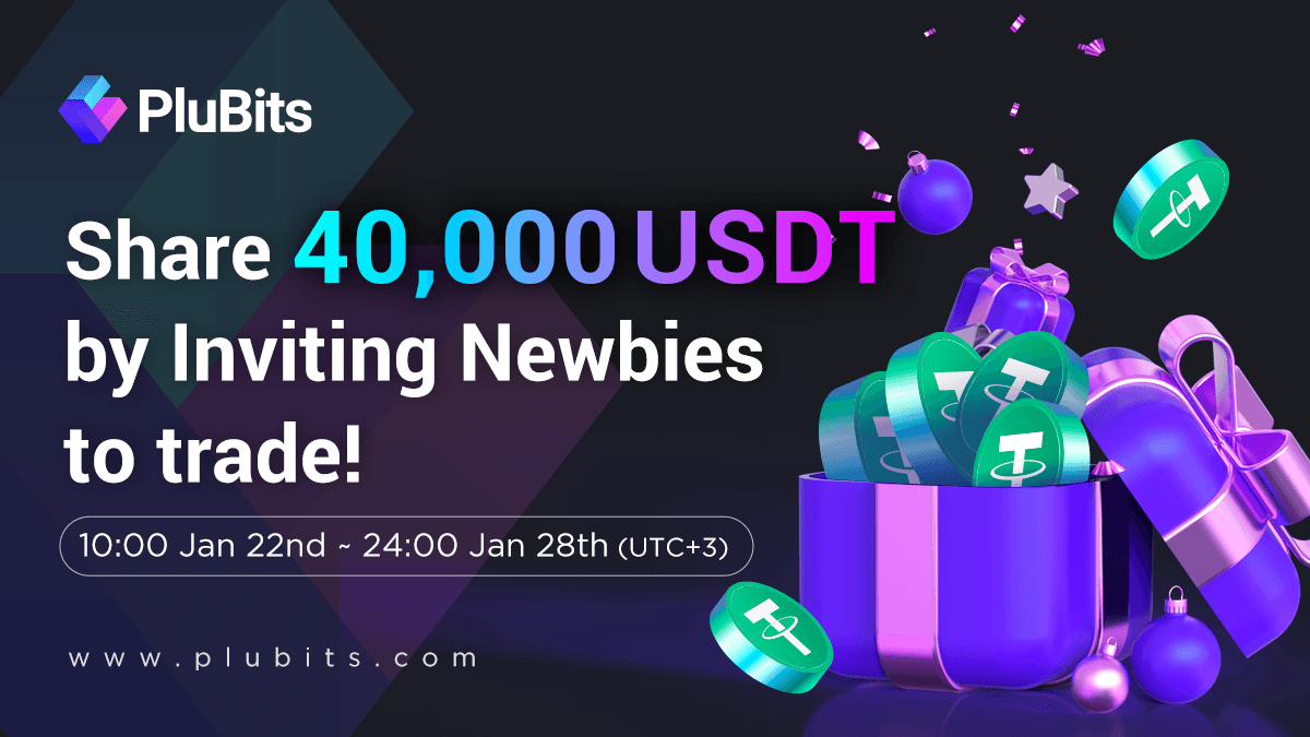#PluBits Mainstream Tokens Trading Campaign! 
1⃣Invite new users to trade, earn up to 50 USDT for inviting new traders!
2⃣Participate in the trading campaign with 0 threshold to enjoy 30,000 USDT!
More Details：plubits.com/en_US/noticeIn…

#BTC #ETH #LTC #BCH #ETC #PluBits