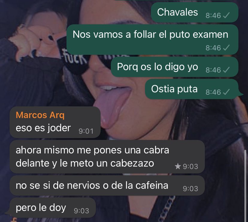 Daavid5209's tweet photo. Pov: Estudias una carrera https://t.co/N3JcS7WIgy