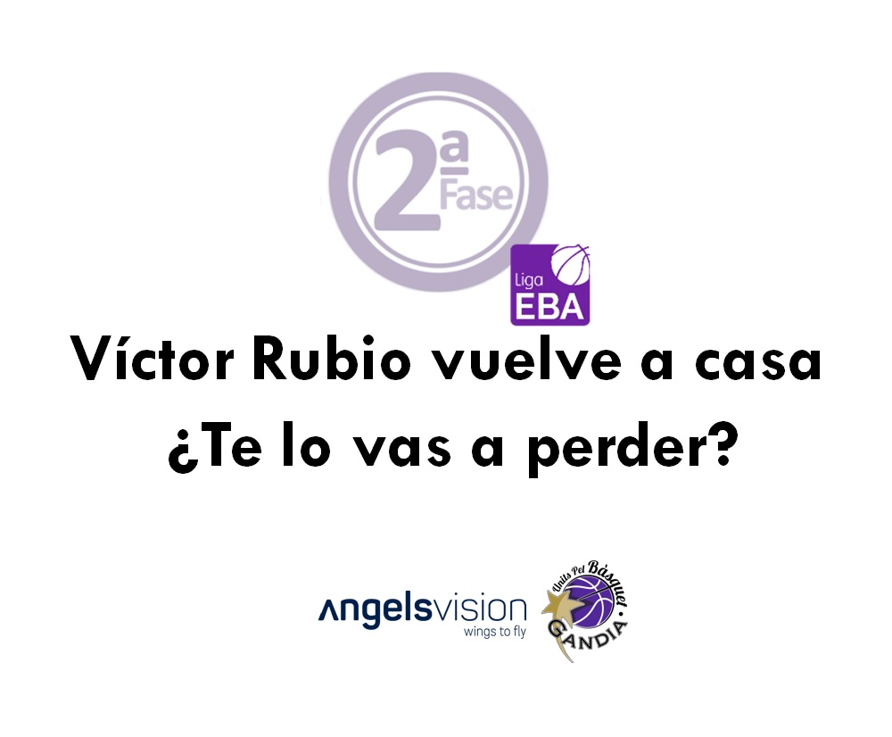 UPBGandia's tweet photo. LIGA EBA | 🏀 ⛹️♂️
🎫Querrás hacerte soci@.🙂✍️
#UNITSCREIXEM 💜
@AngelsVision_ 🕶 #EMBALPACK📦 #NISSANALMENAR🚗 #GANDIAMOTORS🚘 #2FASE https://t.co/MHcEWFSQqq
