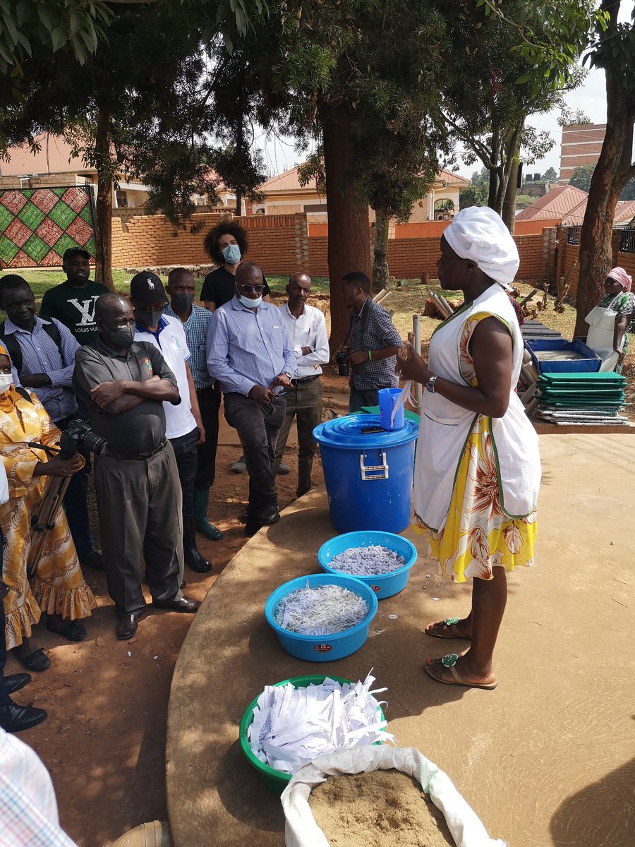 greifswaldmoor's tweet photo. #Peatland Week @nbiweb in Kampala highlights great potential of peatlands and #paludiculture in the region for #ClimateAction and sustainable #livelihoods. Strong entrepreneurs and policies can make change! #peatlandsmatter Supported by @giz_gmbh @succow_stiftung @iki_bmu https://t.co/rcVvsebX2T