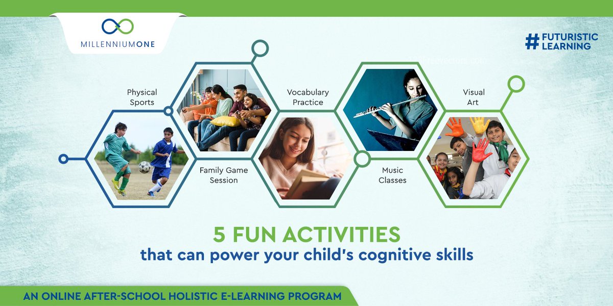 millenniumone_'s tweet photo. A child's development and emotional health depend significantly on playtime, which is more than just a way to have fun. Read our latest #blog, which talks about some fun activities to boost your child's #CognitiveSkills. 
https://t.co/S6tnfKwwen
#ChildDevelopment #ModernEducation https://t.co/oTZvW4wU15