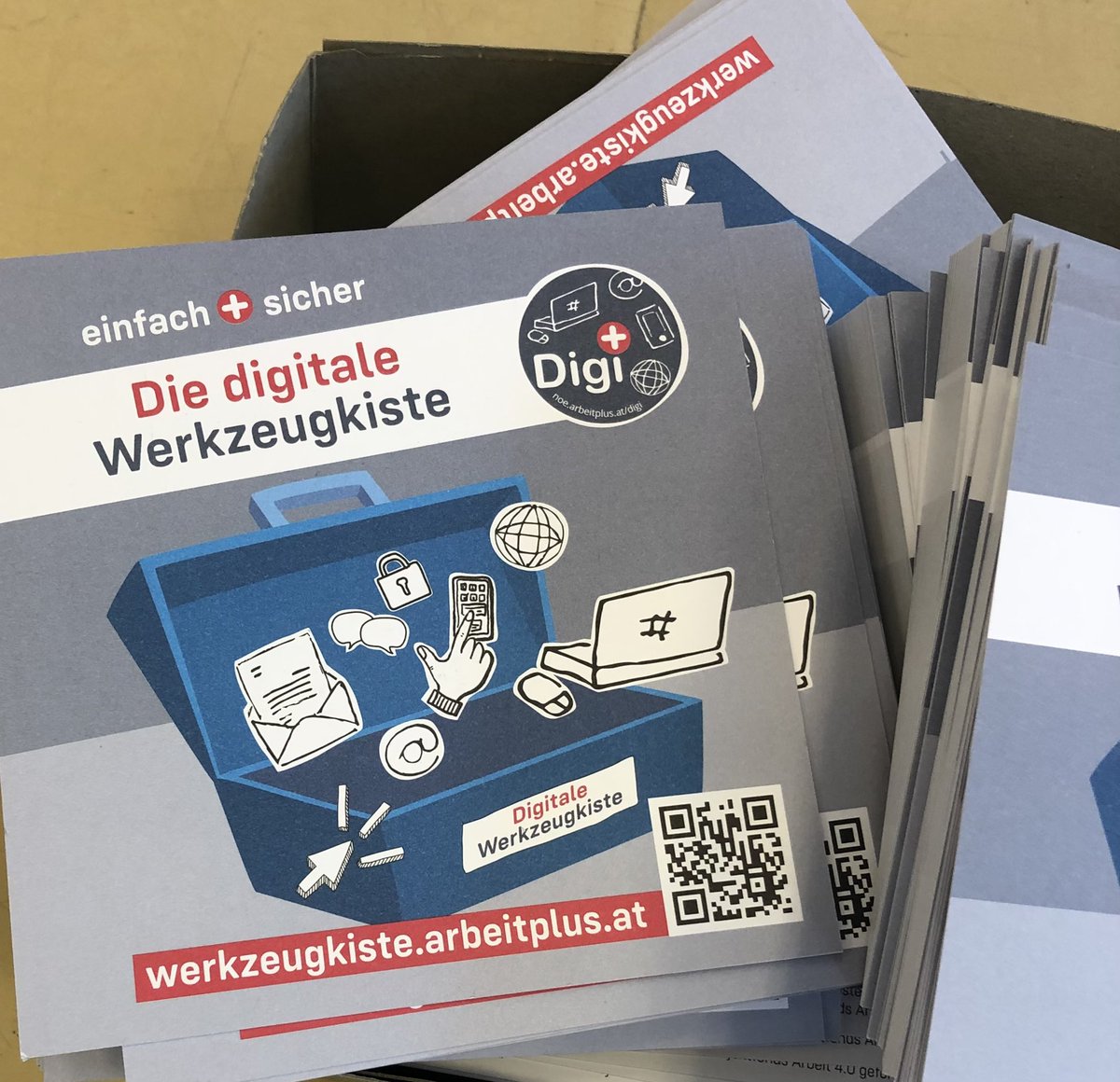 arbeitplus's tweet photo. #digifriday:
🔧 Die digitale Werzeugkiste von digi+ hilft dir, dich einfach und sicher in der Online-Welt zurecht zu finden!
#diginclusion @Arbeiterkammer NÖ @fh_stpoelten arbeit plus Niederösterreich #arbeitdigital
🧰 https://t.co/ZjZq5HPiFL https://t.co/wOBWaeVNys