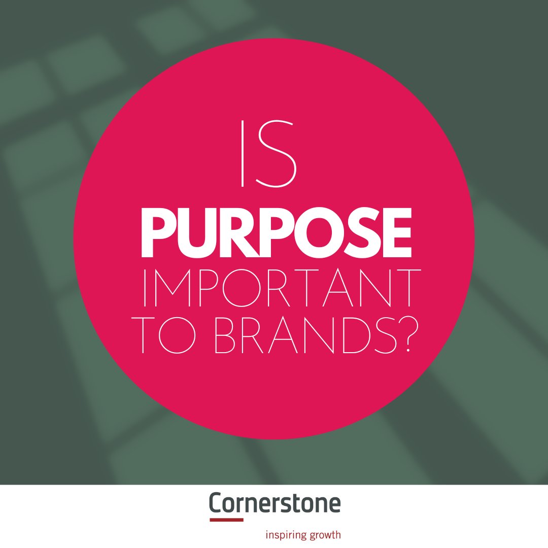 cornerstone_na's tweet photo. The BIG questions: Should I be involved? Should I step outside our brand narrative? Is it my place, as a brand? 

Well, in short, yes. When a brand has a clear purpose, stakeholders stay aligned with the objectives of the business.  #CommunicationStrategy #BrandStrategy https://t.co/N6nZSQtbSC