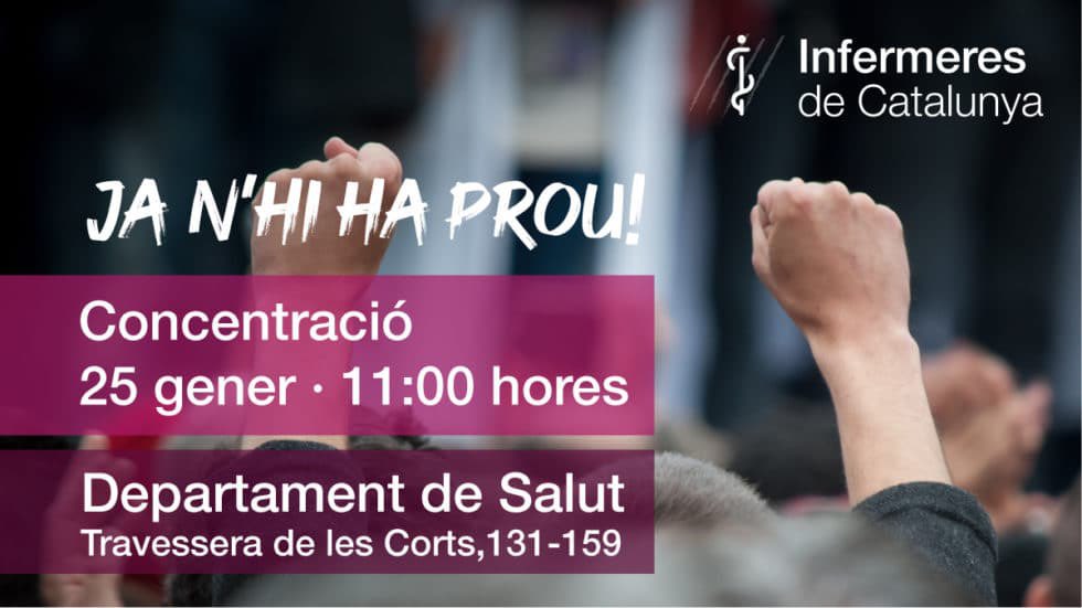 CatInfermeres's tweet photo. Ens adherim a la convocatòria de protesta convocada pel sindicat @SATSECatalunya davant el CatSalut.

🗓 25 de gener
🕙 11:00

Més info 👇
https://t.co/tSbH4AJgpe https://t.co/bE9fLwWn3f