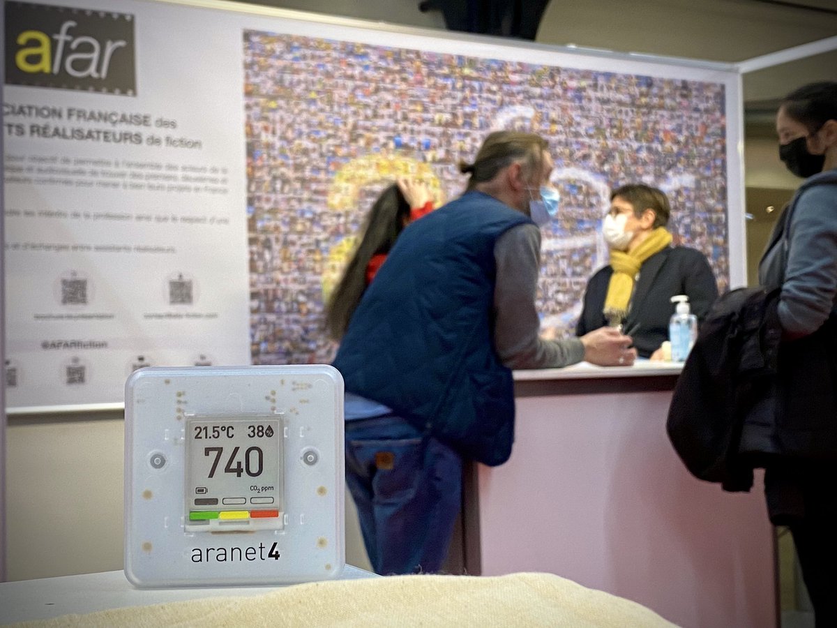 AFARfiction's tweet photo. Une édition 2022 du Paris Images Production Forum #PIPF22 en toute sécurité pour les visiteurs et les exposants :
✅ Passe sanitaire
✅ Masques
✅ SHA
✅ Espace et Aération
✅ Capteur de CO2 sur notre stand #COVIDisAirborne
A tout à l’heure ! 👋 https://t.co/14HYiY2wNU