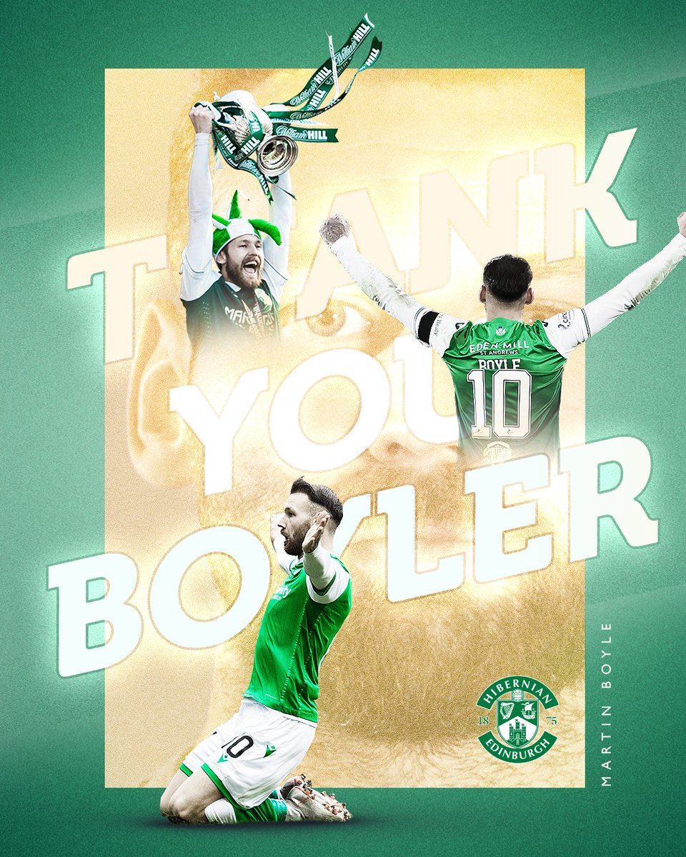 HibernianFC's tweet image. 𝗧𝗵𝗮𝗻𝗸 𝗬𝗼𝘂, 𝗕𝗼𝘆𝗹𝗲𝗿.