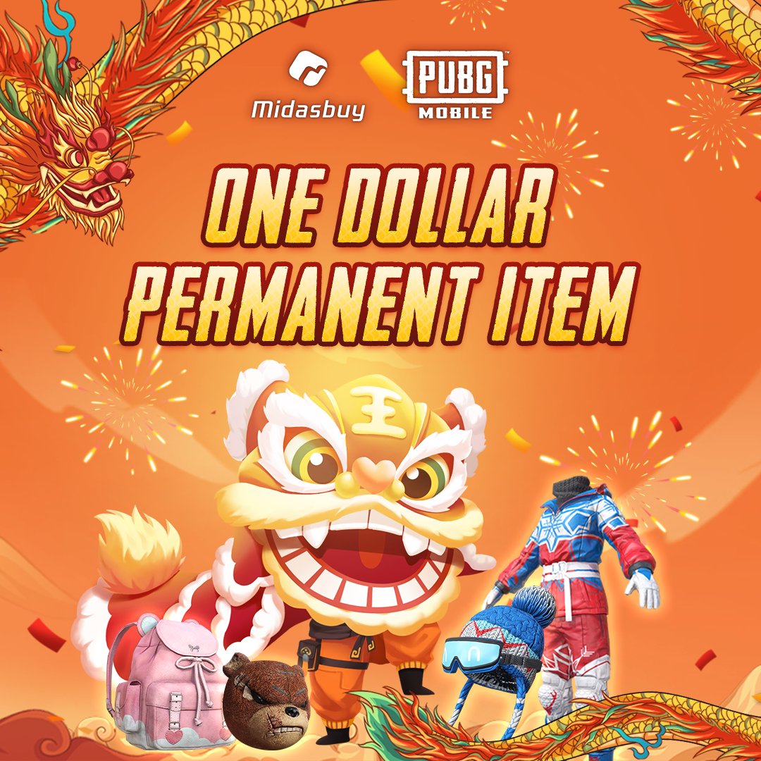 Midasbuyglobal's tweet image. Your favorite, One Dollar Lucky Draw is baccck!😎 For every 60 UC purchased on Midasbuy, you can get a chance to draw a permanent skin👔 or UC💰!

Each draw is guaranteed to win a prize.🤩 Hurry up!
🔗midasbuy.com/apps/activity/…

⏰ 01/21-02/22 (UTC+8)
#Midasbuy #PUBGMOBILE #FREE