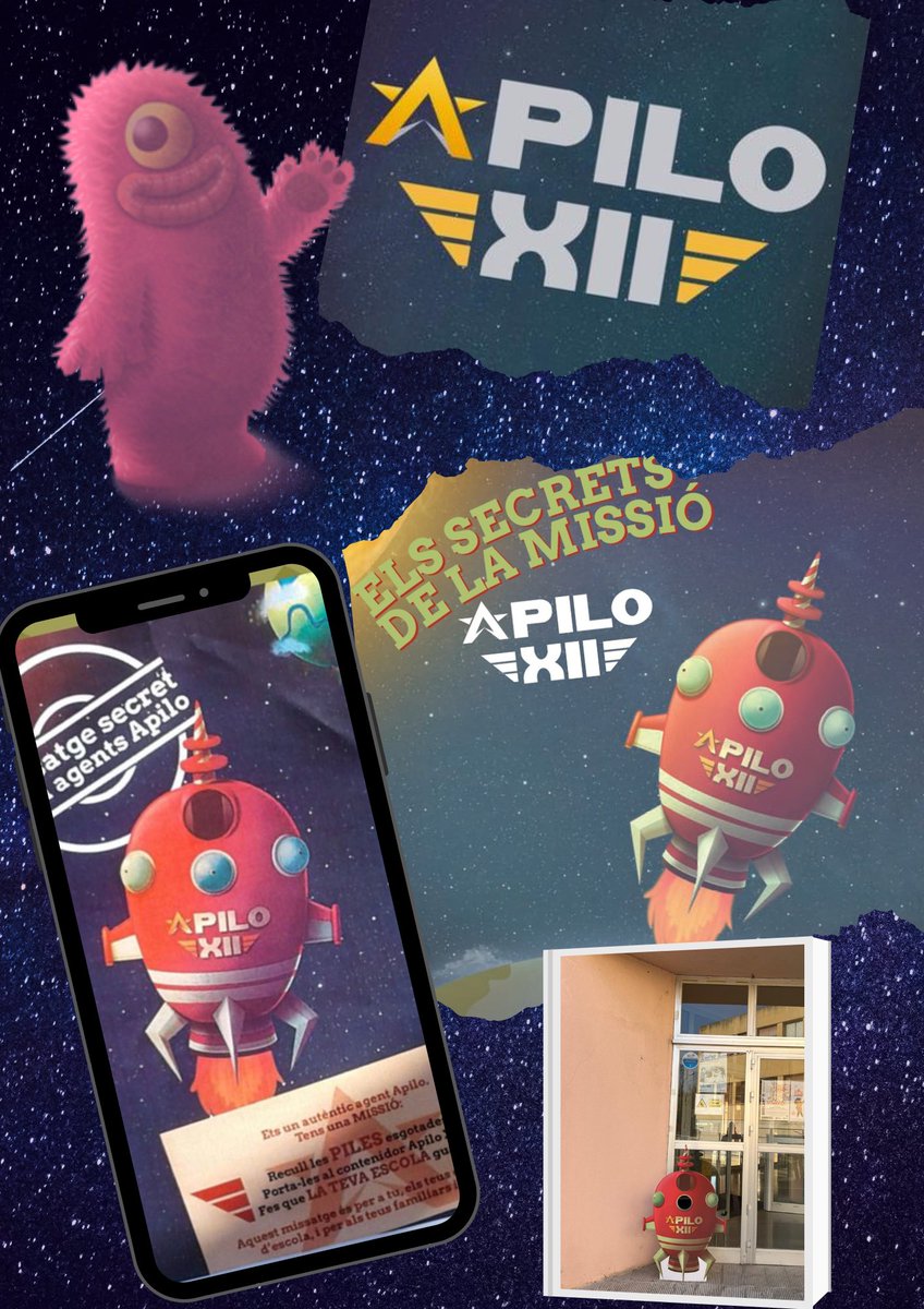 EscolaTapies's tweet photo. Famílies del Tàpies! A partir d’ara els vostres fills/es es convertiran en Agents secrets Apilo amb una missió: Ser una de les Escoles que reculli més piles. Les podeu portar al punt de recollida( ENTRADA P5).Termini 13 de maig de 2022.Endavant agents, confiem en vosaltres!! https://t.co/cFQePIMb3x
