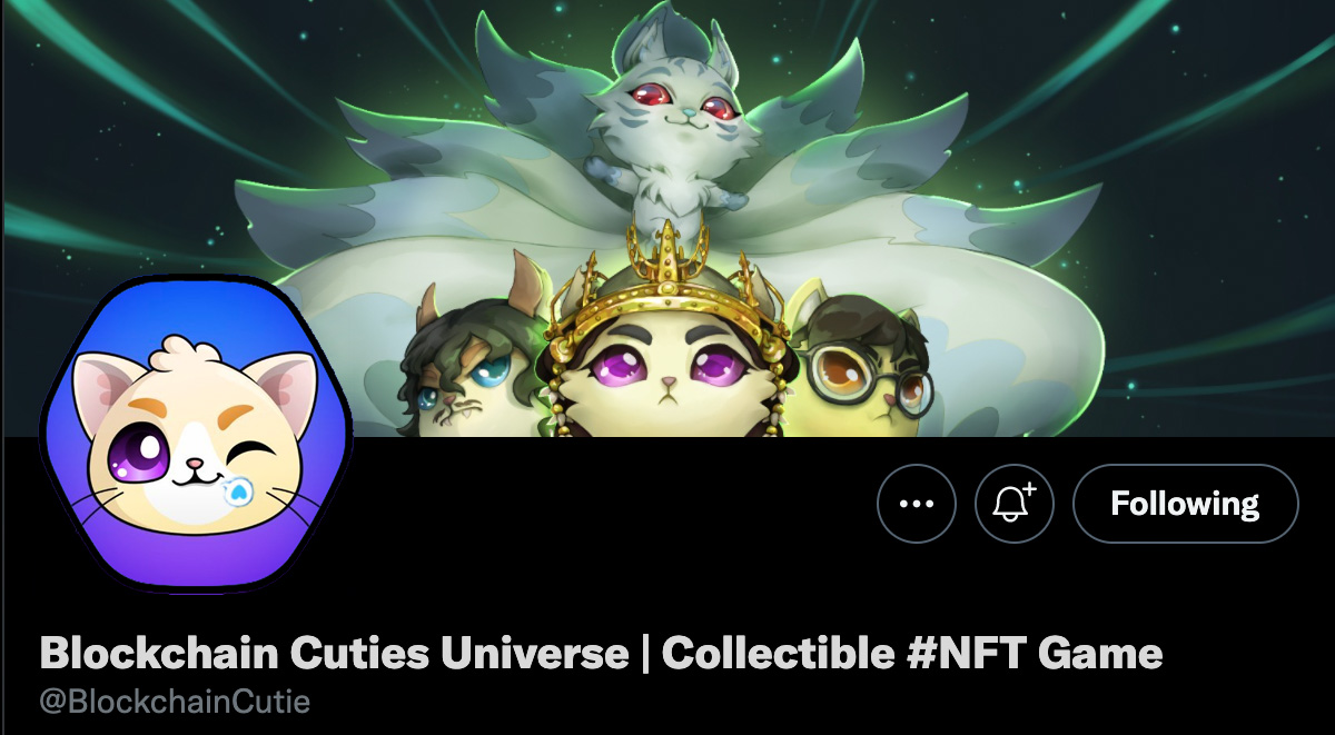 BlockchainCutie's tweet photo. NFT avatars are coming to Twitter
#BlockchainGaming #nft #PlayToEarn #GameFi https://t.co/zndUe4AZr2