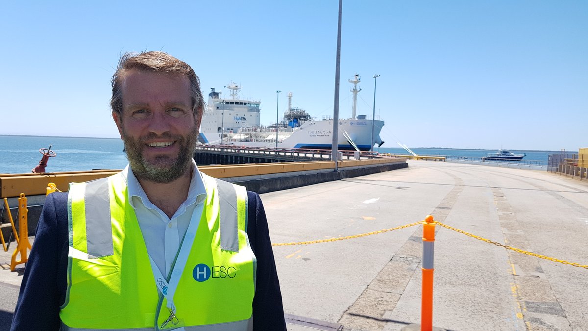 Today's arrival of the #SuisoFrontier marks the start of the global hydrogen export industry. We were honoured to be there and would like to congratulate the #HESC project partners for developing the knowledge and expertise to transport hydrogen energy anywhere in the world.