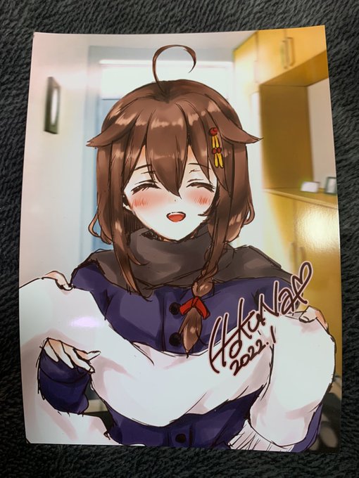 HoKuNaちゃん(@_hokuna)の時雨ちゃんプリントしてきました〜!😆✨笑顔でいってらっしゃい言って貰えるの良き…🤤🤤🤤✨✨ 