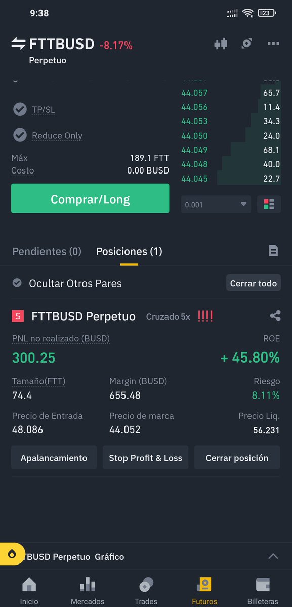 Bitconero_chain's tweet photo. Okay guys, let's close our $FTT trade. https://t.co/qPZWjV5c04