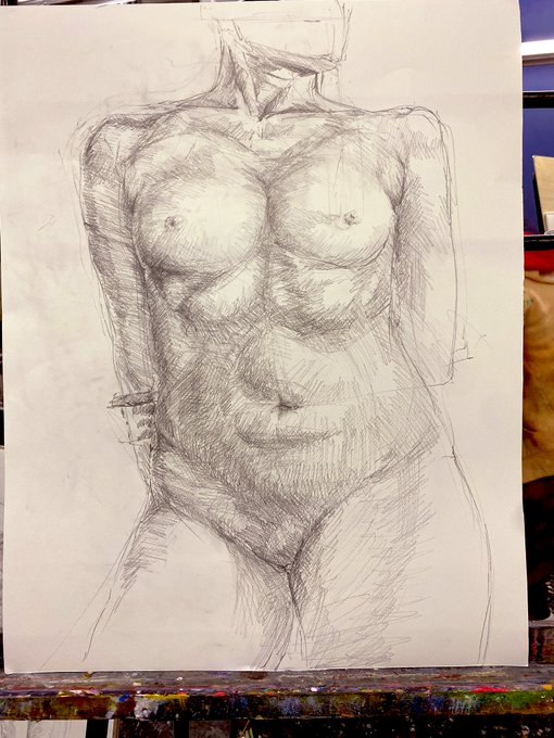 はだかのおんなのひとをかいた! 