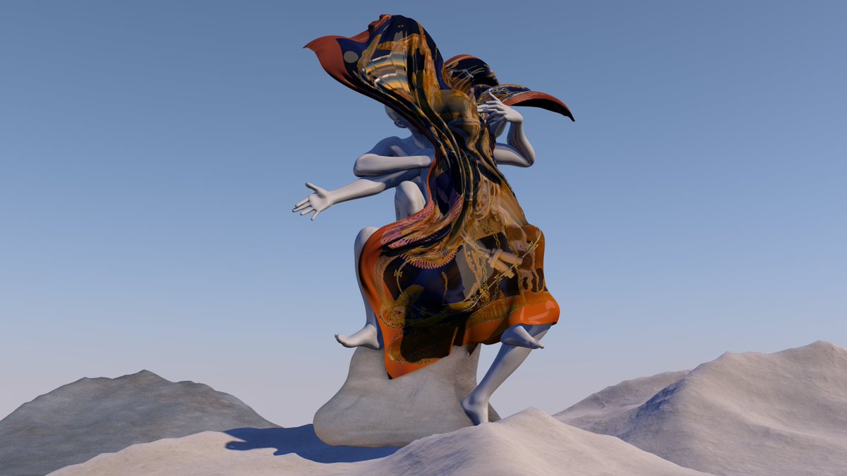 ibrodecki's tweet image. igorbrodecki.bigcartel.com Scarves available for preorder #slowfashion #MLdesign #MachineLearning #3drendering