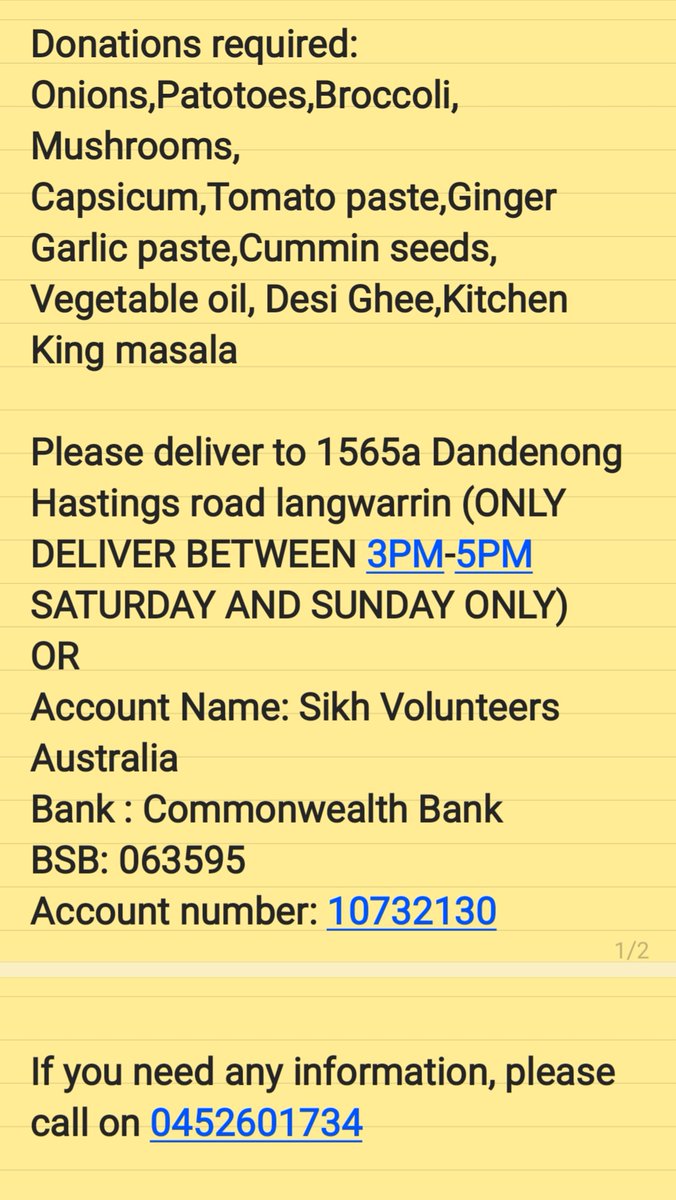 Sikh Volunteers Australia tweet media