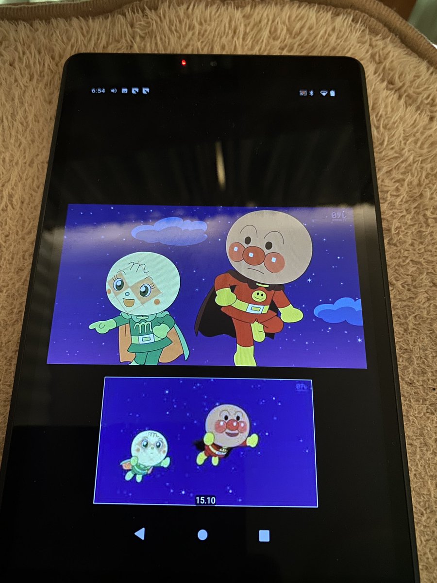 これが、アンパンマンとメロンパンナちゃんの画像なのです。