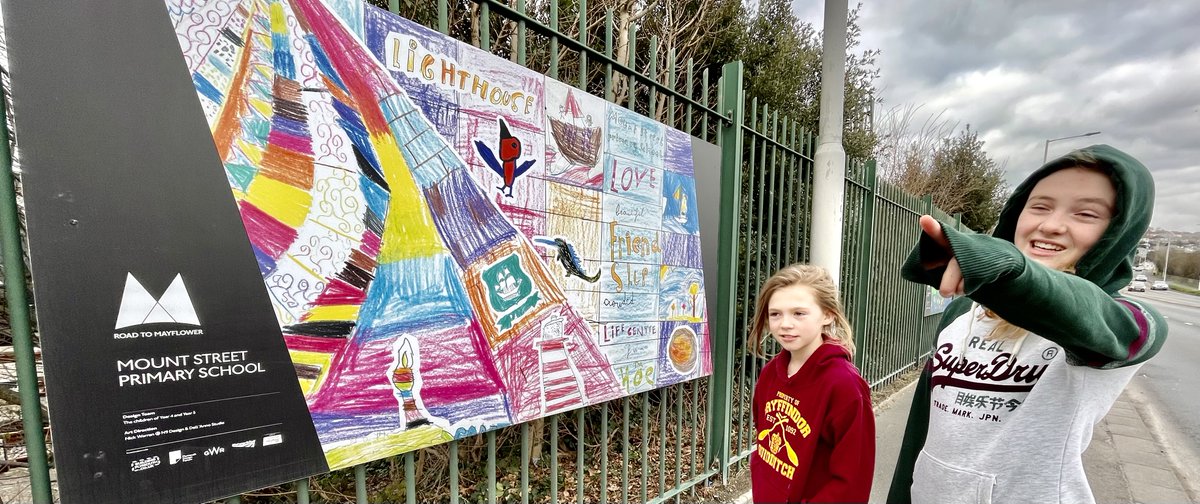 Educational on so many levels........... my children thoroughly enjoyed the Road to Mayflower Art Panels on Embankment road. Everyone involved should be truly proud.