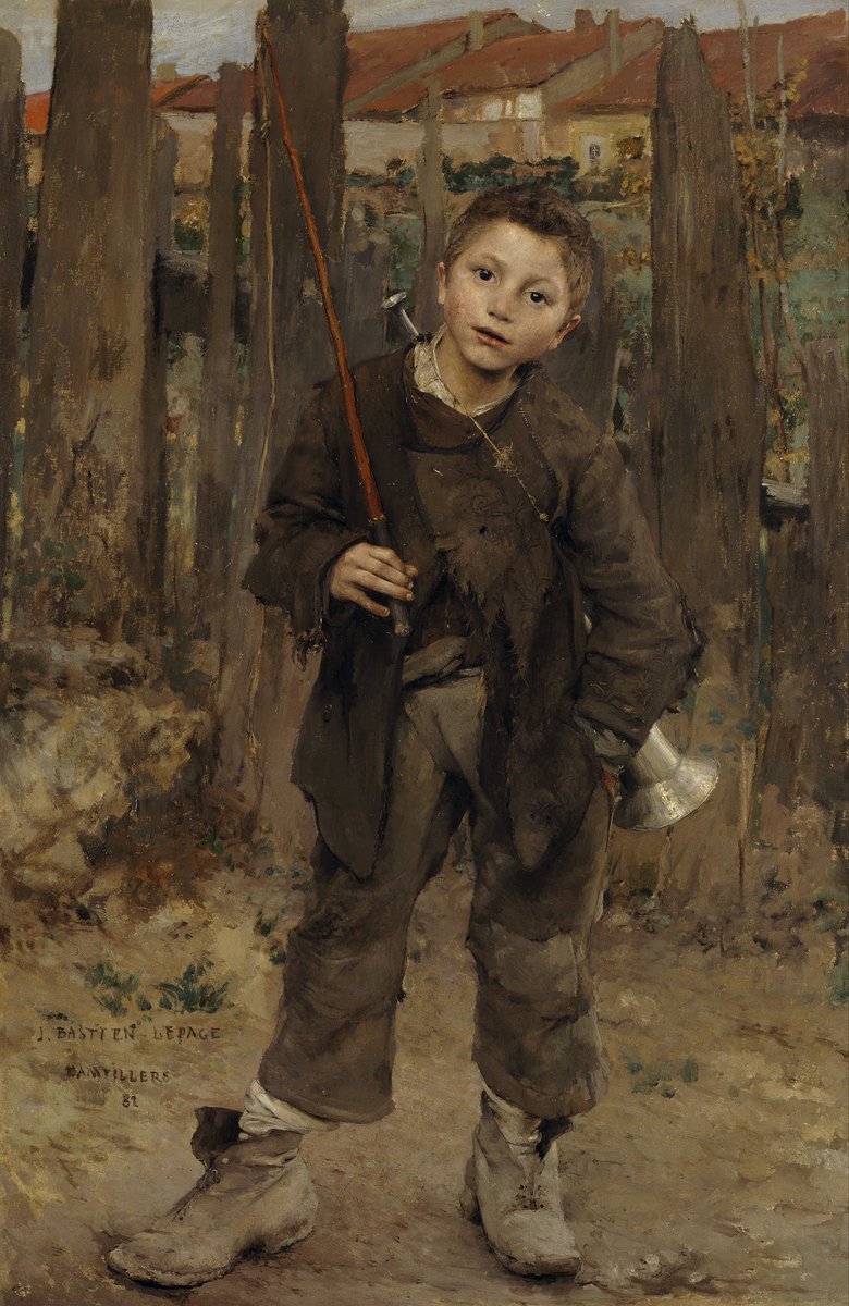 historiayarte_'s tweet photo. “Haciendo nada” es una obra del pintor francés Jules Bastien-Lepage realizada en 1882. https://t.co/Pzg4dGJm4Q