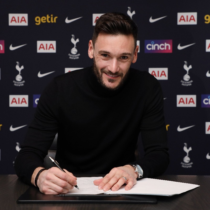 SpursOfficial's tweet photo. ✍️ We are delighted to announce that Hugo Lloris has signed a new two-and-a-half-year contract with the Club, which will run until 2024.