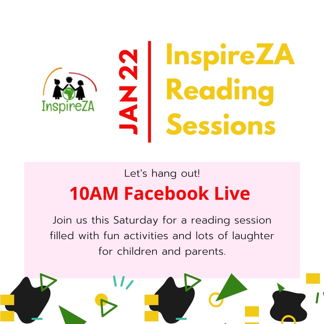 toinspireza's tweet image. Our favorite pastime is back!!

Let's hang out on Facebook this Saturday. Invite your friends and family, especially the little ones, and lets get to know one another with games and finish it off with some reading! 📚 😀 

#InspireZAReadingSessions
#ForTheLoveOfReading