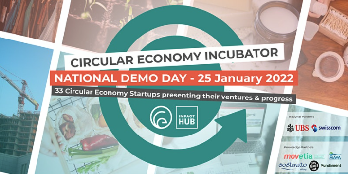 impacthubbasel's tweet image. Join us on Tue 25 Jan for the national Demo Day of the Circular Economy Incubator program and get to know the 33 pioneers who have completed the 3-month incubation program!
bit.ly/DemoDay2022

#CETransition #CircularSwitzerland #CircularEconomy  @CE_Transition