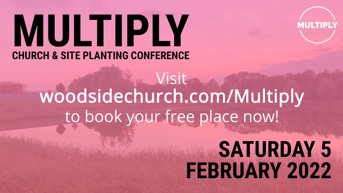MultiplyConf's tweet image. Just 2 weeks to go until Multiply Conference 2022.

Have you got your ticket yet?

woodsidechurch.com/multiply

@CatalystNetwork