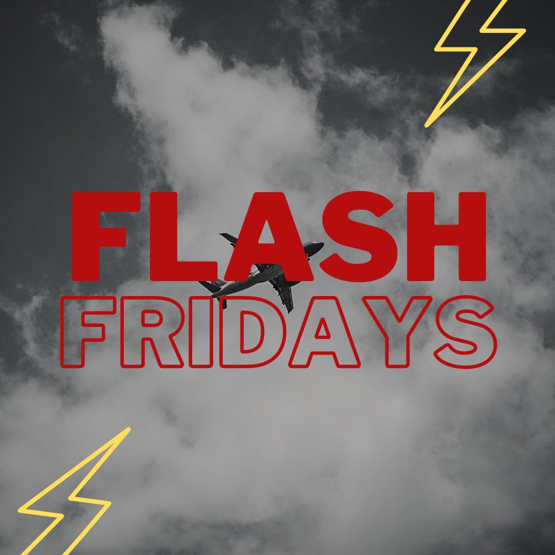 Flash Fridays are back with a bang. Five incredible #Aircraft items on offer for just 24 hours. The countdown is on. 
Head on over to our website, you know you want to 😉 
Planereclaimers.aero/flashfridays