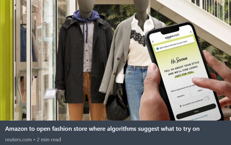 _The_Killa_'s tweet photo. The first steps for #omnichannel #ecommerce was to integrate on and offline to a seamless shopping experience. But the true magic came with developing an algorithm capable of predicting buying patterns and serving suggestions tailored to each individual. Forget personas. #Amazon https://t.co/tnIKbhErFF
