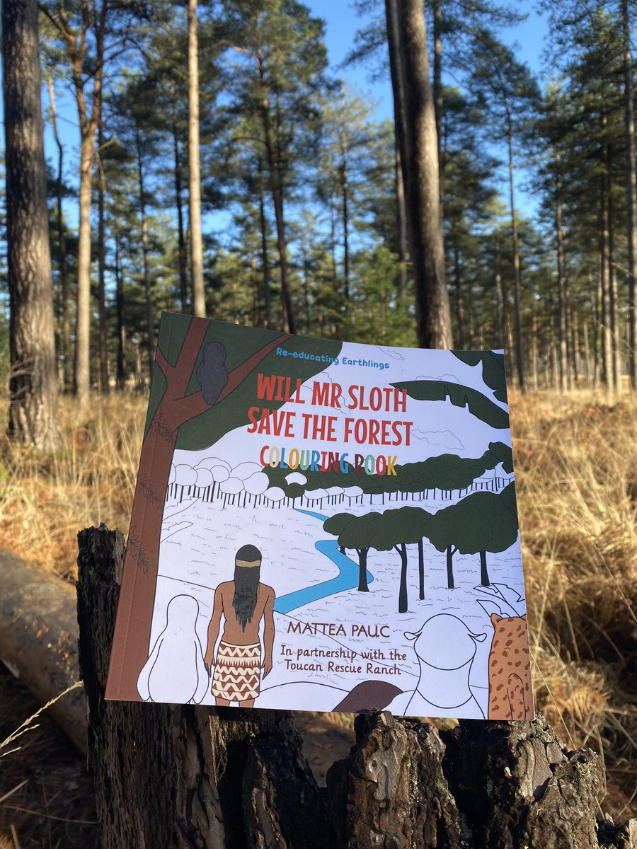 EarthlingsRe's tweet photo. ‘Will Mr Sloth Save the Forest?’ Spotted in the wild 👀 have you got your copy yet? 🦥 📚                                             #BookRecommendations #BookBoost #EnvironmentalJustice #deforestation https://t.co/ajgMU0jv5W https://t.co/nhAaHI2tAv