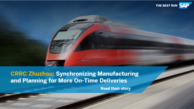 blaudoux's tweet photo. Learn how CRRC Zhuzhou has gained next-generation ERP and unified standard processes across the enterprise with SAP S/4HANA. https://t.co/9la0NmvnxB https://t.co/plrTqUHA6O