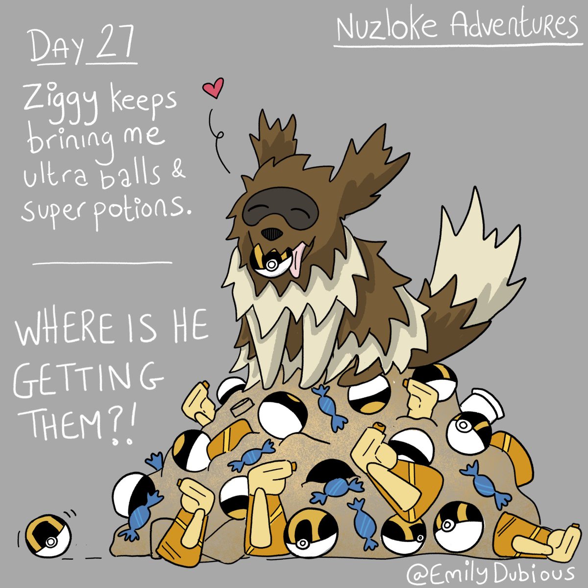 EmilyDubious's tweet photo. Anyone else got this cute little thief on their Nuzlocke team? #pokemon https://t.co/tJgFdGPJZL