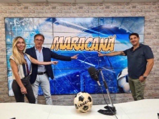 #Maracana 
🎧 <a href="/marcopiccari1/">Marco Piccari</a>
⏰ 13-17

👥 Ospiti 
<a href="/NicoSchira/">Nicolò Schira</a> 
<a href="/SalandinS/">stefano salandin</a> 
#Brambati 
#Gregucci 
#Tacchinardi 
e tanti altri…

💻  tmwradio.com 
📲 331-8200213
📺 <a href="/tvdellosport/">Sportitalia</a> 🔴
📻 @radioNsl (74 DDT Lazio)
<a href="/BsoChannel/">BSO Channel</a> (860 DDT) in Lomb