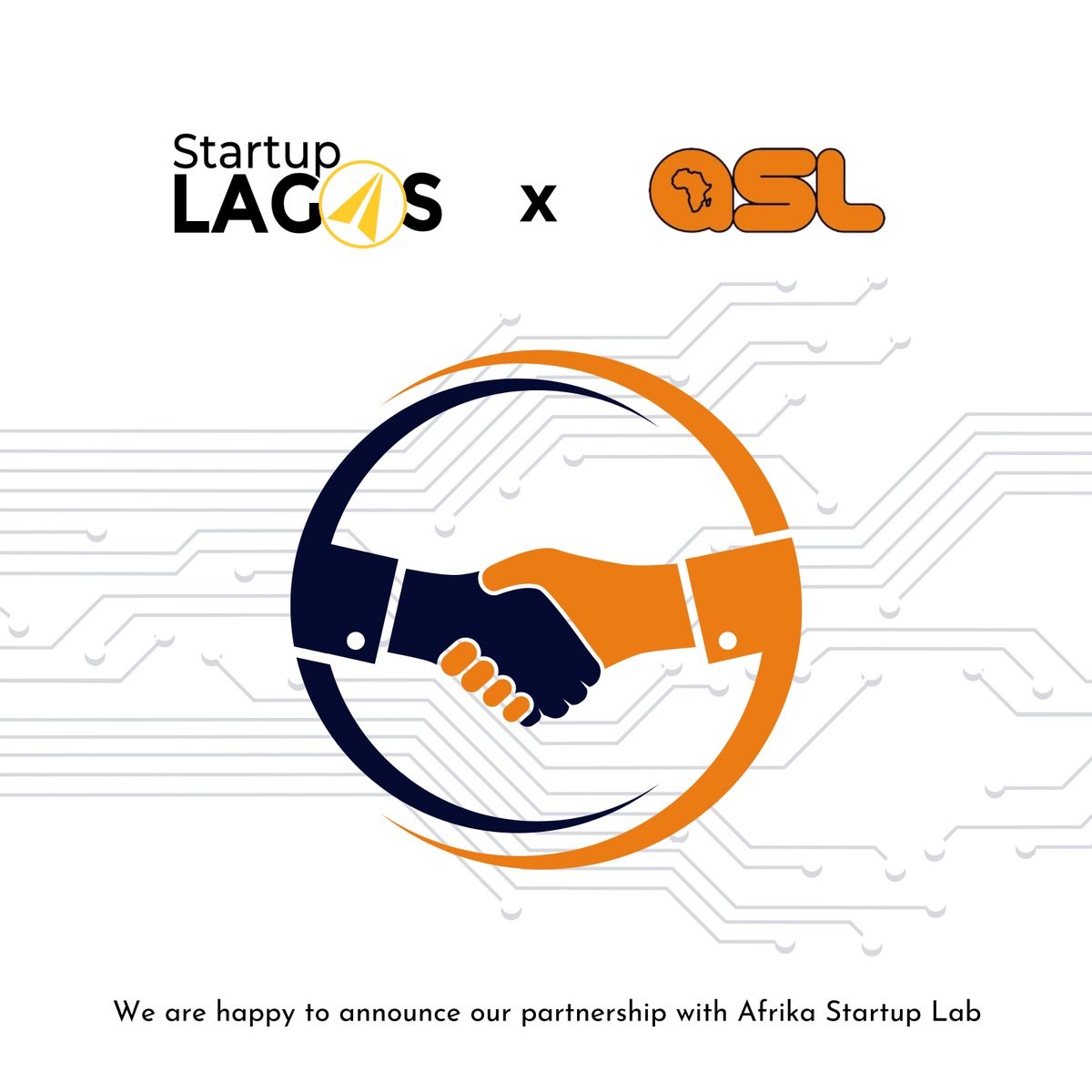 startuplag's tweet photo. Announcing our partnership with @afrika_lab.

Great things in store for African startups. 
Together, we can make it even better!

#StartupLagos #startupsinafrica #afrikastartuplab #Africa #tech https://t.co/1wViUsuzYH