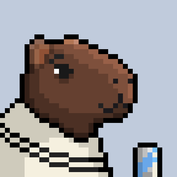 CapybaraCompany's tweet photo. @Uzzi_fx 0.0055 ETH https://t.co/V8hFmG3ZnG