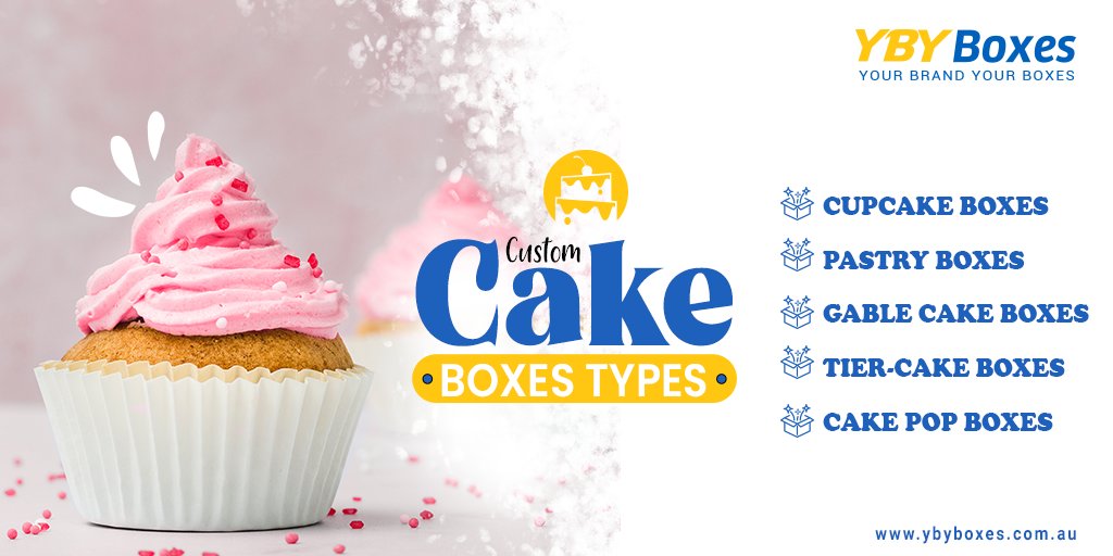 ybyboxesaus's tweet image. Create an everlasting image of your bakery brand with our huge variety of #customprintedcakeboxes. 

Now you can customise your #cakeboxes in any shape, style, size and design: bit.ly/2Te5QDA

#customcakepackaging #customcakeboxes #YBYBoxesAustralia