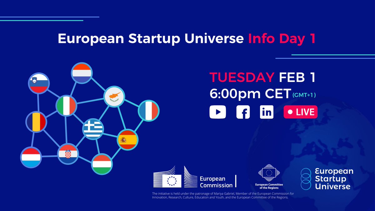 startupunivers's tweet photo. 🚀Are you an early-stage EU tech startup founder?
🚀Are you interested in investing in EU tech startups?
🚀Do you want to support the EU tech ecosystem? 

Come and meet us, and join us on our journey into making EU the new Powerhouse for Startups!🙌
🔗 https://t.co/JUqHf5dzdk https://t.co/MnZQPi5VPl