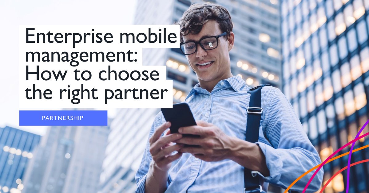 🔌Everybody is different; we all have our own ideas and values. Similarly, no two #MobileManagement providers are ever the same.
Therefore, how to make sure to choose the right partner for this service?
Learn more in this article ⬇️

eu1.hubs.ly/y0hqzj0