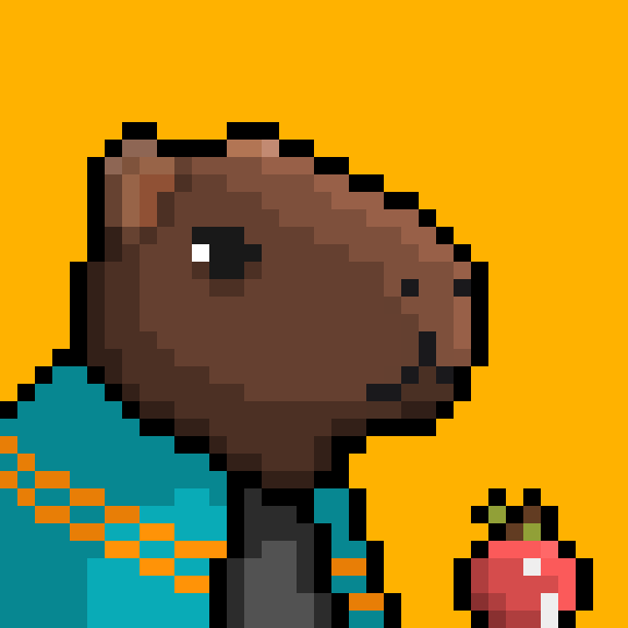 CapybaraCompany's tweet photo. An apple a day keeps the haters away💯
#nft #nftart #art #digitalart #nfts #nftartist #crypto #cryptoart #nftcommunity #nftcollector #ethereum #bitcoin #blockchain #cryptocurrency #d #opensea #artist #artwork #eth #nftcollectors #cryptoartist  #nftdrop #nftcollectibles #btc https://t.co/8aLjyttYIX