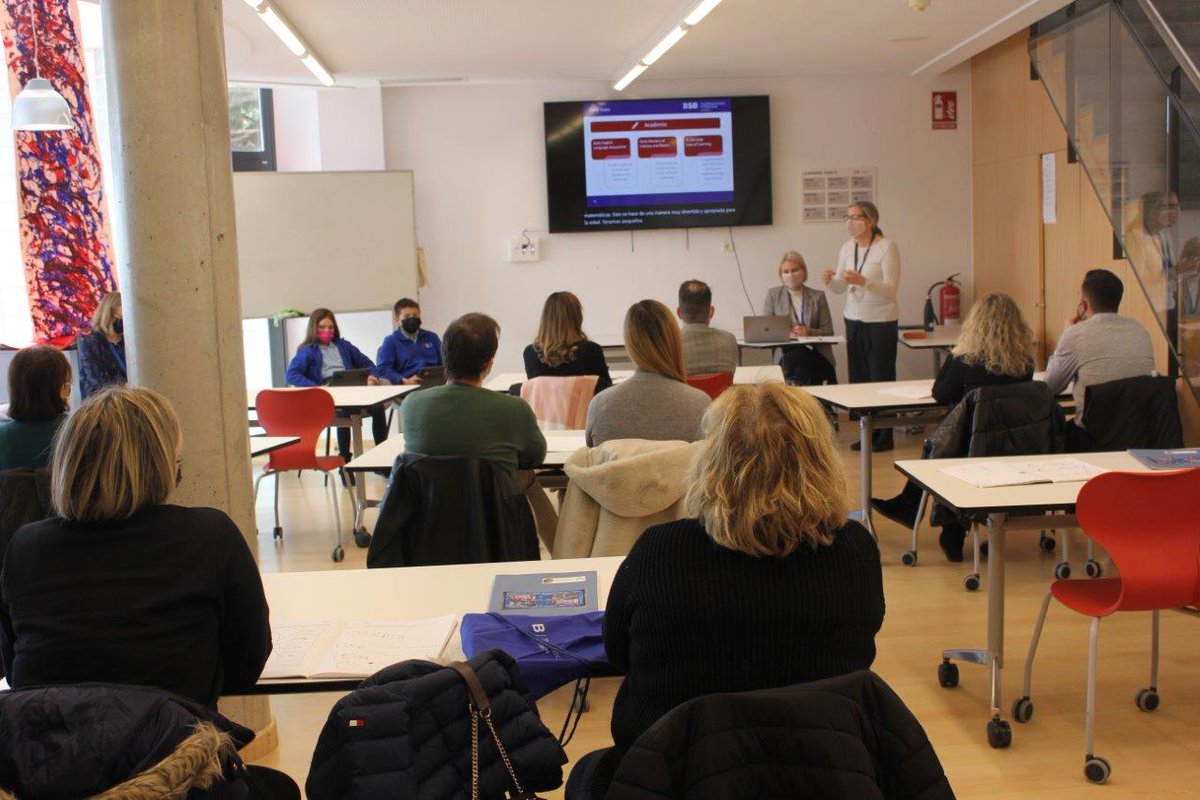 BSB_Barcelona's tweet photo. It's been fantastic to welcome so many prospective families considering the best educational option for their children in our #OpenDays this week.
We're running new sessions in January to learn more about our #BSBOutstanding teaching &amp; learning. 
Join us!✍️https://t.co/p8kj59dHhl https://t.co/jmDRZhmWxV
