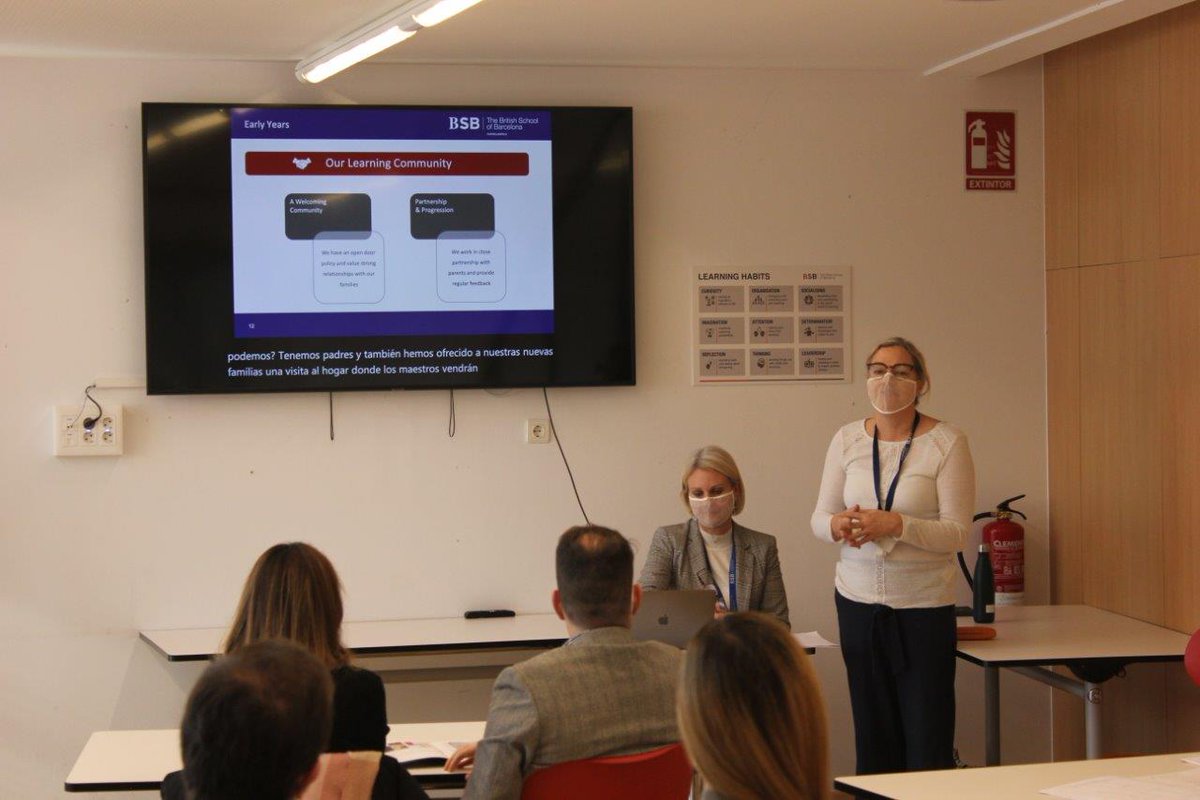 BSB_Barcelona's tweet photo. It's been fantastic to welcome so many prospective families considering the best educational option for their children in our #OpenDays this week.
We're running new sessions in January to learn more about our #BSBOutstanding teaching &amp; learning. 
Join us!✍️https://t.co/p8kj59dHhl https://t.co/jmDRZhmWxV