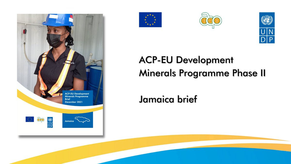 DevelopmentMin's tweet photo. 🇯🇲 #DevMin Programme brings you the lasted updates on #Jamaica:
⛏ Progress in geological and mineral information
🤝Small grants contributing to #COVID19 business continuity
♻️Environmental & social safeguards practices
and more!
Read & share ▶️ https://t.co/LRbIu9DF5Q https://t.co/xh8loknFDG