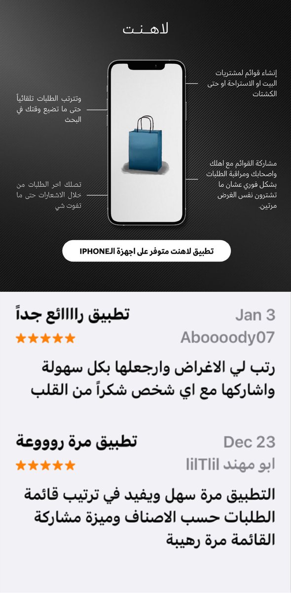 APPS_RH's tweet photo. سحب على 20 كود لتطبيق
"لاهنت"  الرائع 
غدا بعد صلاة العصر

🔴 المطلوب

🔁 ريتويت للتغريدة
⤵️ رد على هذه التغريدة بكلمة "تم"

التطبيق من تطوير
الاخ فيصل العسيري
@a_f900li 

للايفون للايباد
https://t.co/CcZQ8TwBFG https://t.co/9zAd2EoMIQ