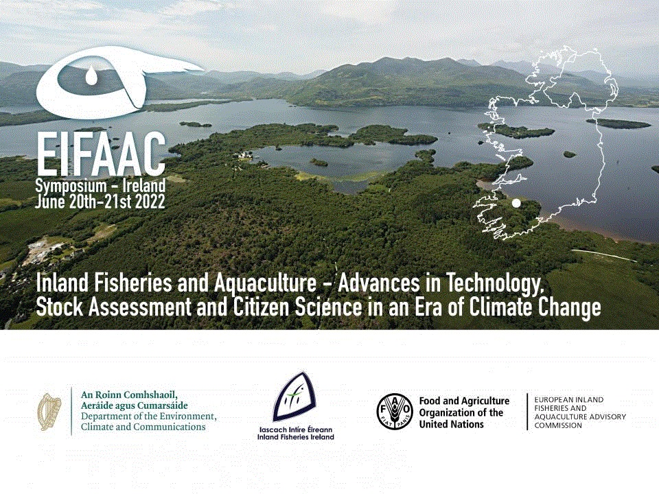 ResearchIFI's tweet photo. EIFAAC Symposium Abstract submission is now open:  https://t.co/xXoSxwh4Jd Themes: inland fish stock assessment, fish monitoring technologies, impacts of climate change on freshwater fish and their habitats and the role of citizen science.  traditional vs RAS  aquaculture https://t.co/hgGF6855EH