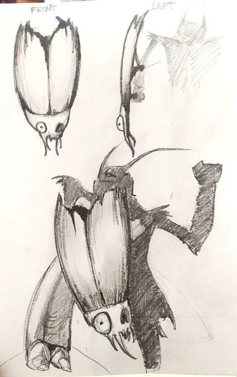 ItsRoachTime's tweet photo. "Bionic shield made of a bug" for project "It'sRoachTime!"
Steam release date: 16 Feb 2022. Add us to wishlist:https://t.co/QbCH8AU8L8

#ItsRoachTime
#sketch #indiegame #art #инди #gamedev #ue4 #comics #Kritzien #gamedesign #indiegamedeveloper #multiplayer https://t.co/wtO2mwn0R5