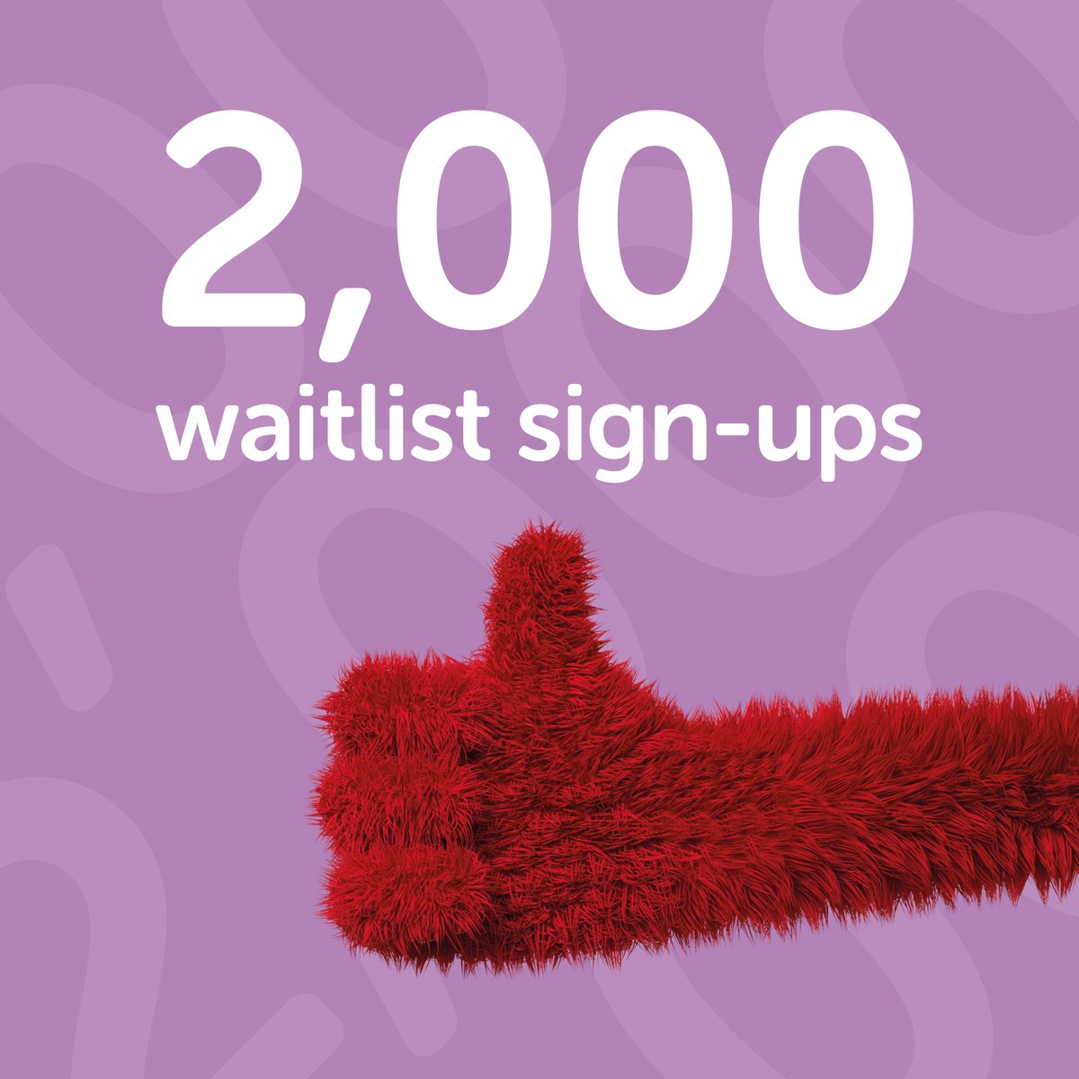A (not-so) monstrous thumbs up to another waitlist milestone. 👍

Your not-so-scary investment app is just around the corner. Join the waitlist and you’ll be in with a chance of winning a £1,000 boost to your investing journey. 💸 T&amp;Cs apply. bit.ly/3FUnsHb

#dodl