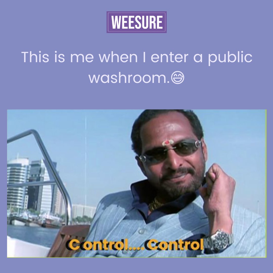 getweesure's tweet photo. How many of you can relate to this? Please share your nasty public restroom experiences with us in the comments below.
.
.
#meme #dirtytoilets #publictoilets #hygiene #travel #travelhygiene #periods #periodproblems #periodpositive #periodhumour #periodfunny #welcome #NanaPatekar https://t.co/ZwL1AWjkmX