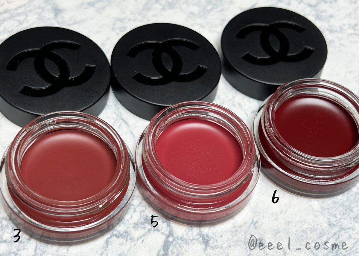 eeel_cosme's tweet photo. ＃コスメ購入品
CHANEL リップ&amp;チーク ボーム N°1ドゥシャネル
3 ヴァイタルベージュ
5 ライヴリーローズウッド
6  ベリーブースト
リップとチークどちらも使えるコスメ。1番人気の3番とブルベカラーの5番6番を購入しました。しっかり塗ったときのツヤと指で広げたときのジュワッと感にやられました💓 https://t.co/OFuF11zc92